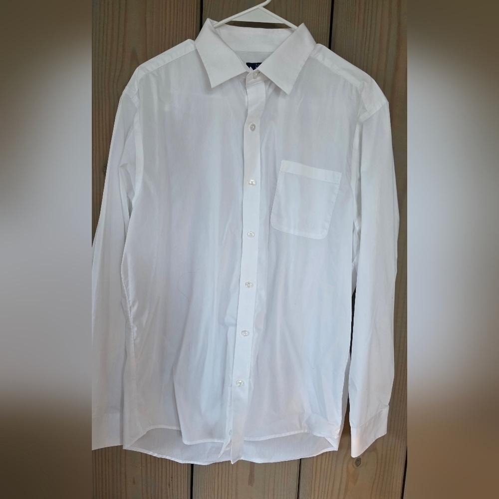Classic White Men's Shirt